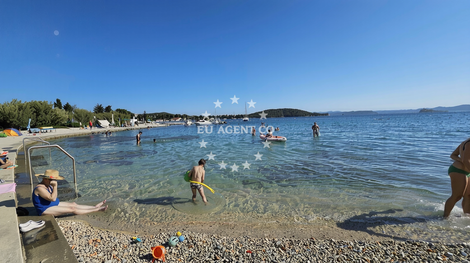 Additional view of Skraca Beach in Ribarska obala 11, Muline, Ugljan