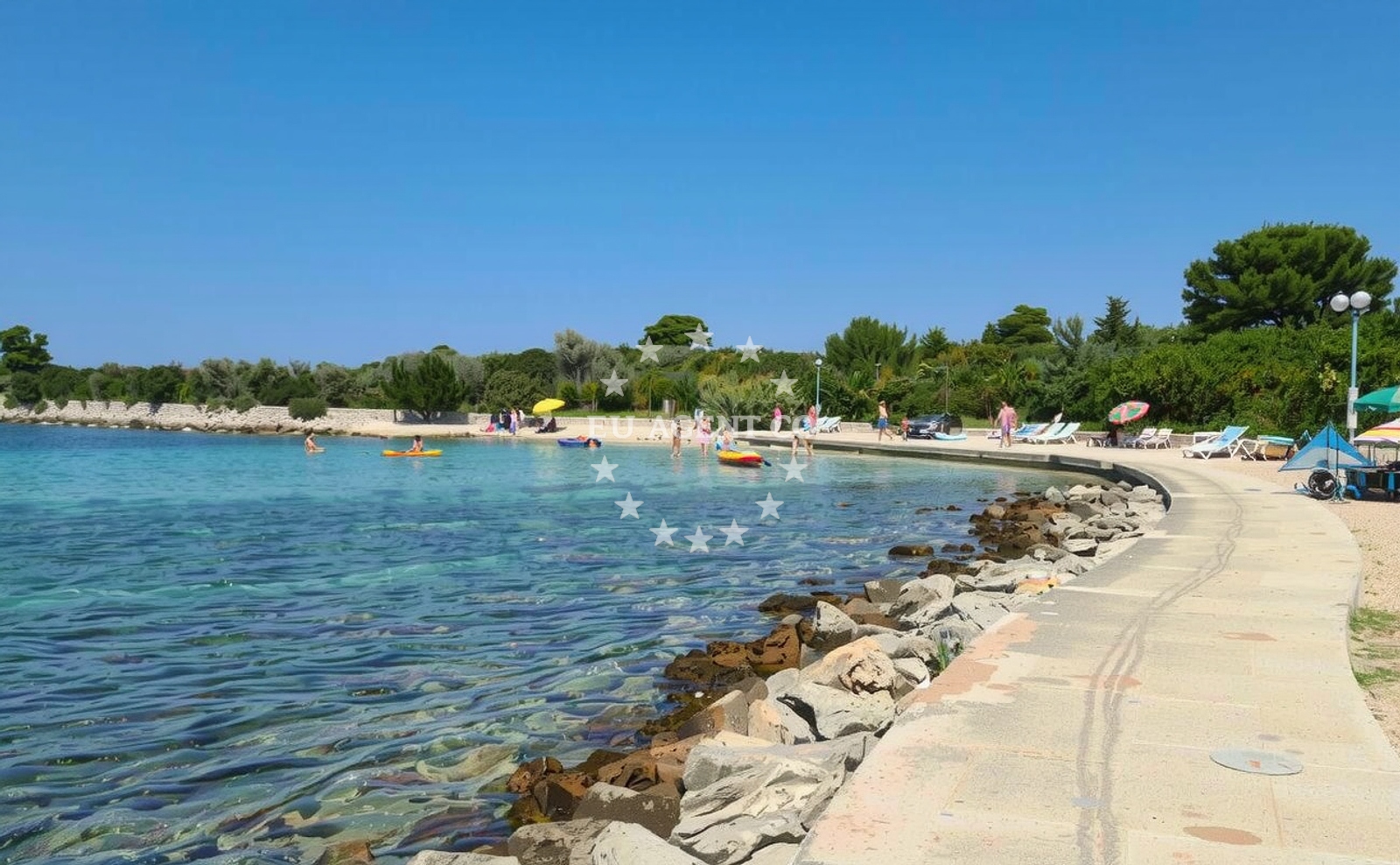 Additional view of Skraca Beach in Ribarska obala 11, Muline, Ugljan