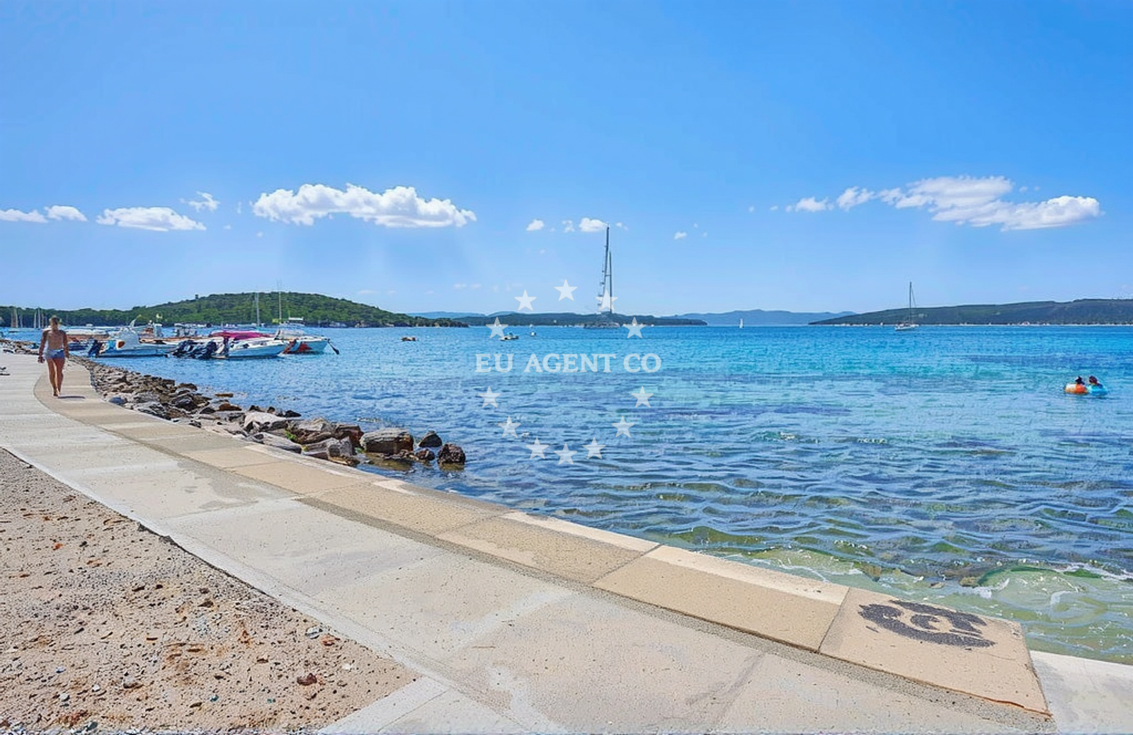 Additional view of Skraca Beach in Ribarska obala 11, Muline, Ugljan