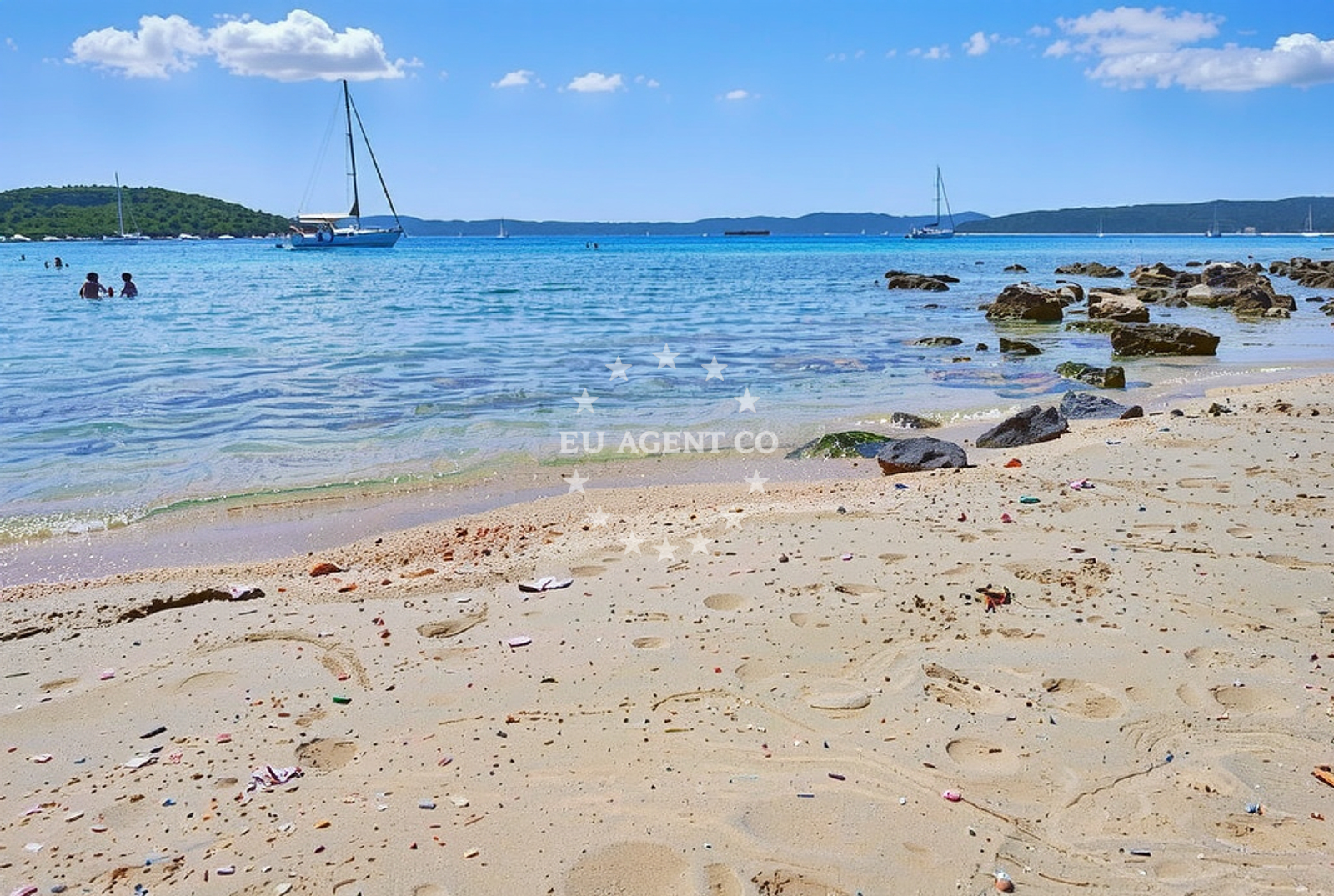 Additional view of Skraca Beach in Ribarska obala 11, Muline, Ugljan