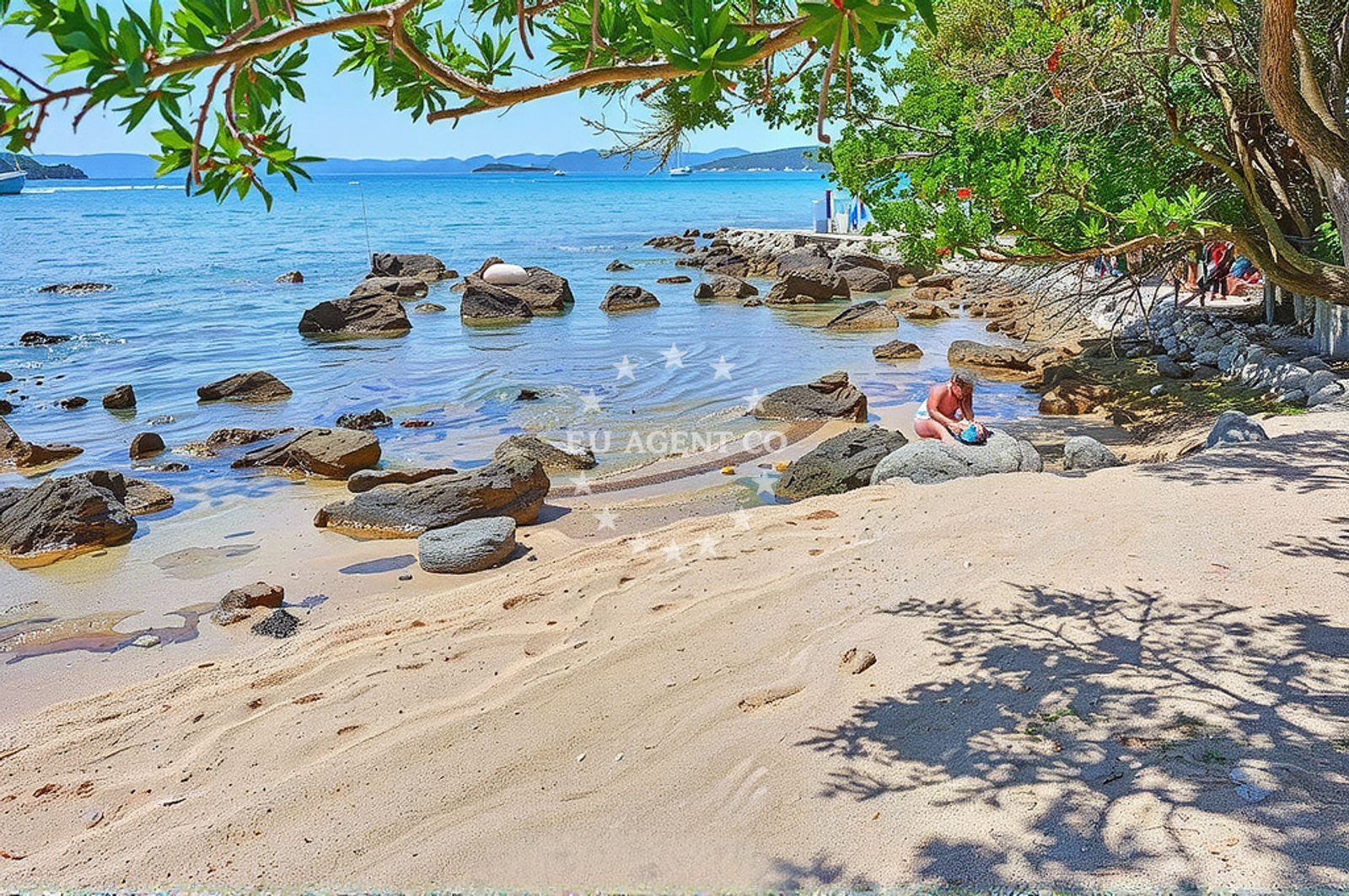 Additional view of Skraca Beach in Ribarska obala 11, Muline, Ugljan