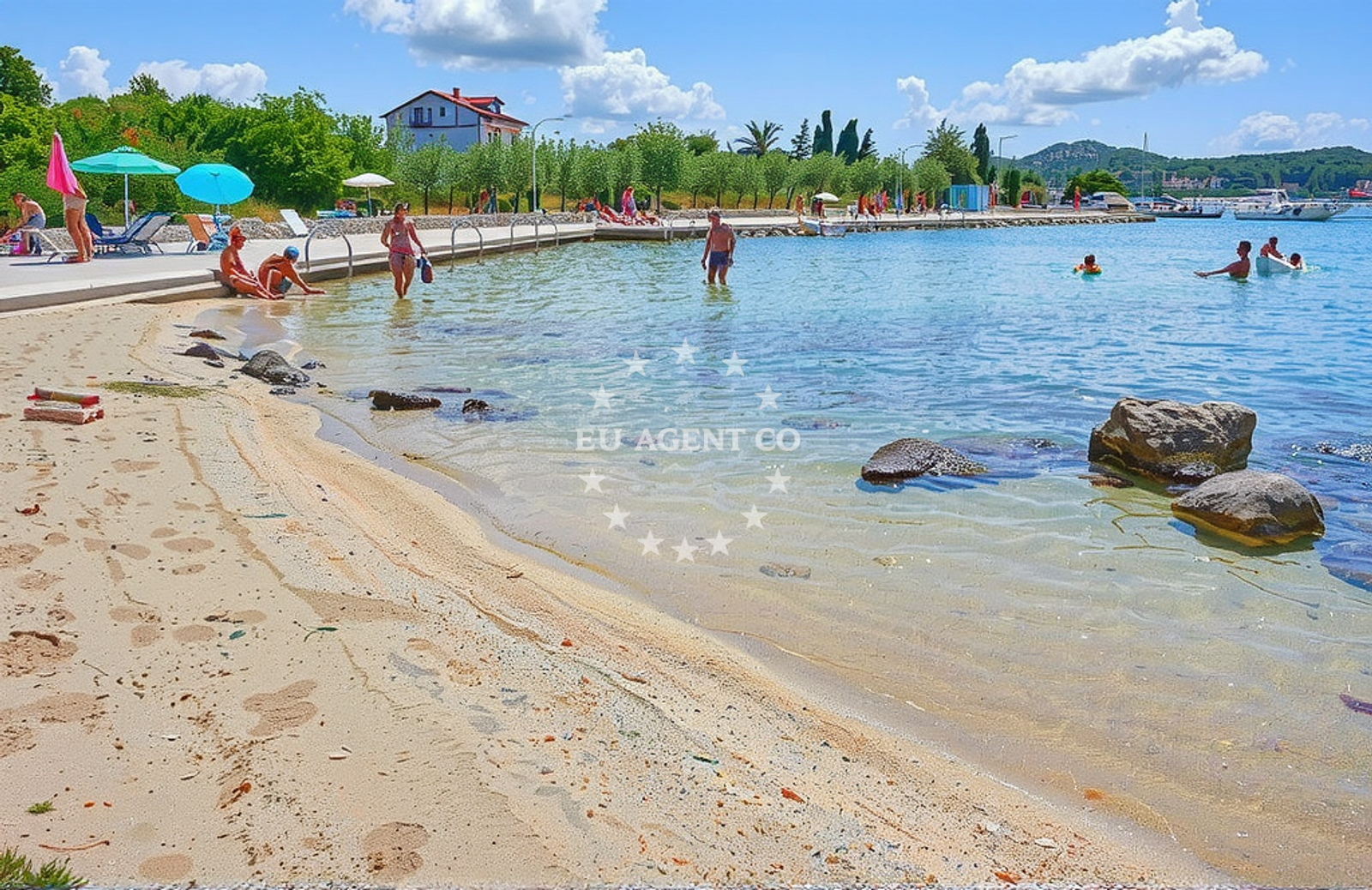 Additional view of Skraca Beach in Ribarska obala 11, Muline, Ugljan
