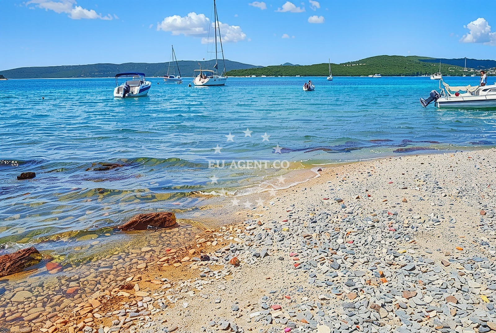 Additional view of Skrača jug, Ugljan (Ugljan) Beach in Skrača jug
