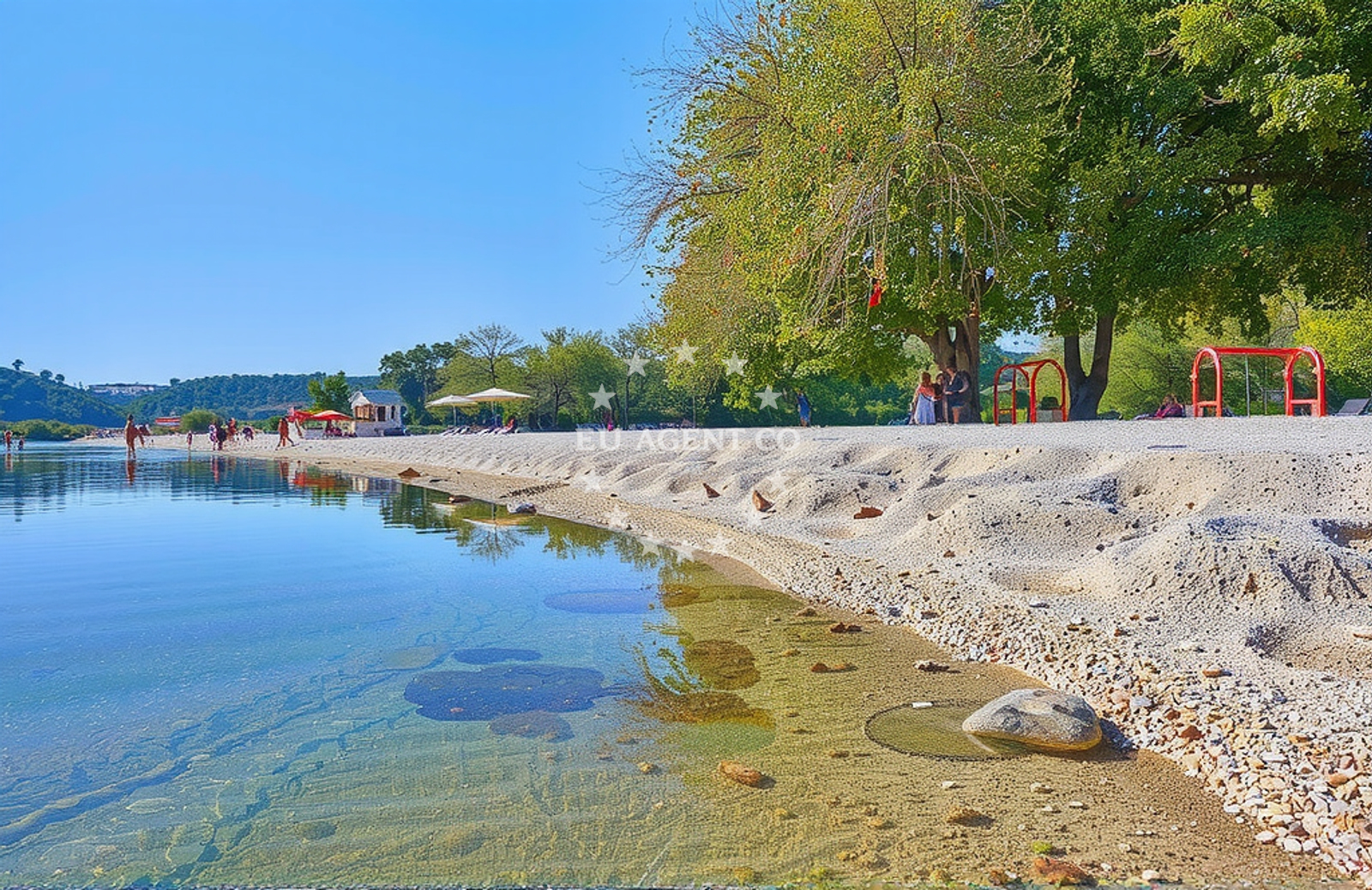 Additional view of Skradin: beaches and coves (1) in Skradin