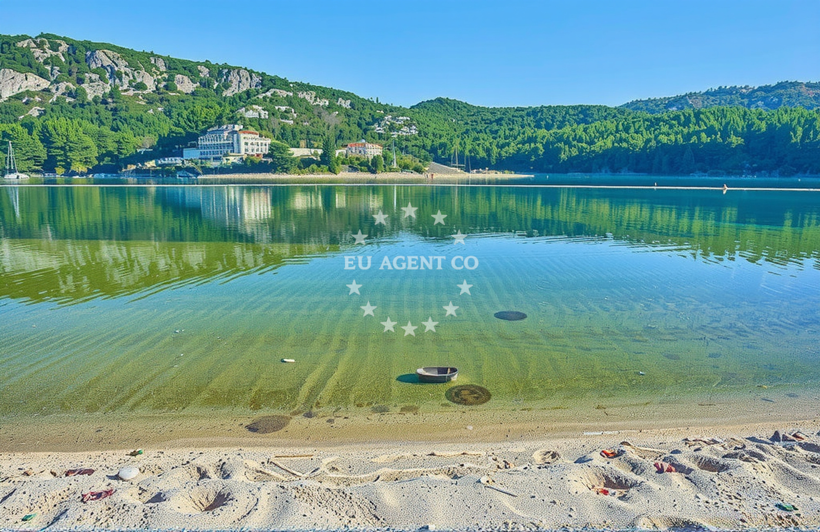 Additional view of Skradin: beaches and coves (1) in Skradin