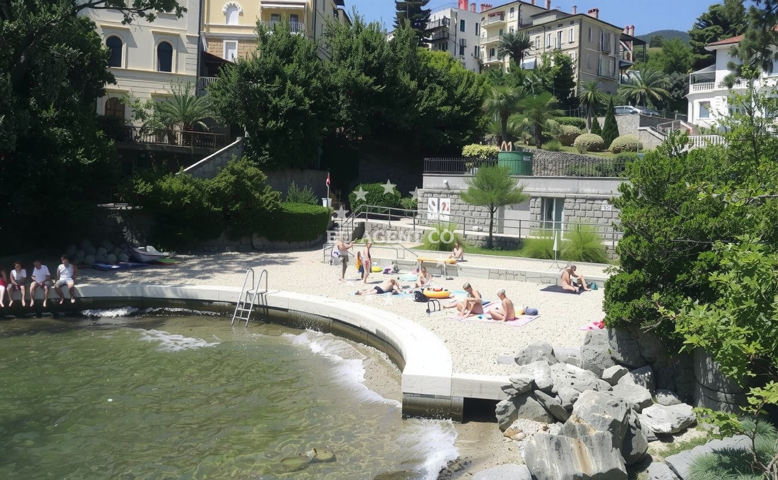 Additional view of Skrbici beach in Ul. Stubište Škrbići 8, Opatija