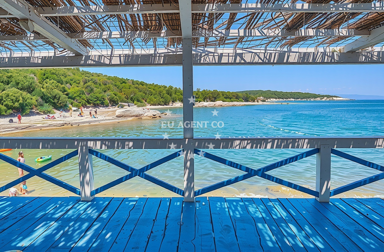 Additional view of Skrila beach in 136, Kavran