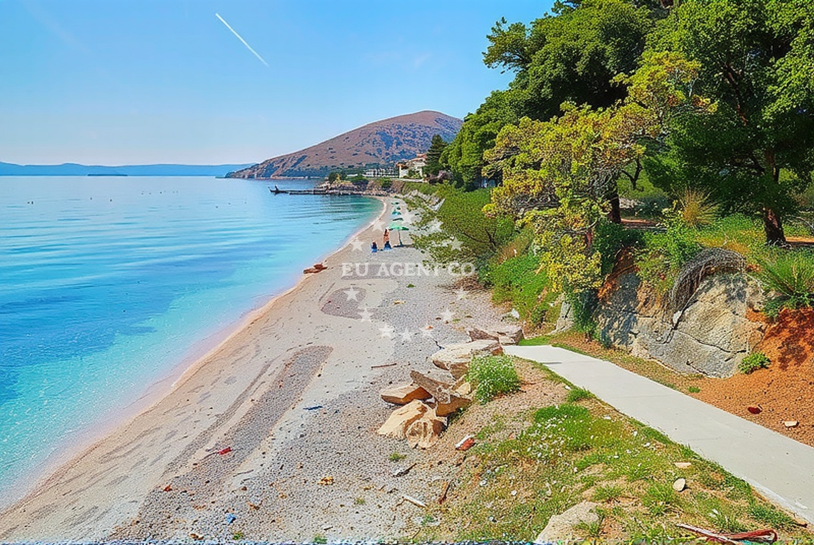 Additional view of Skrila beach in Stara Baska 1, Stara Baška
