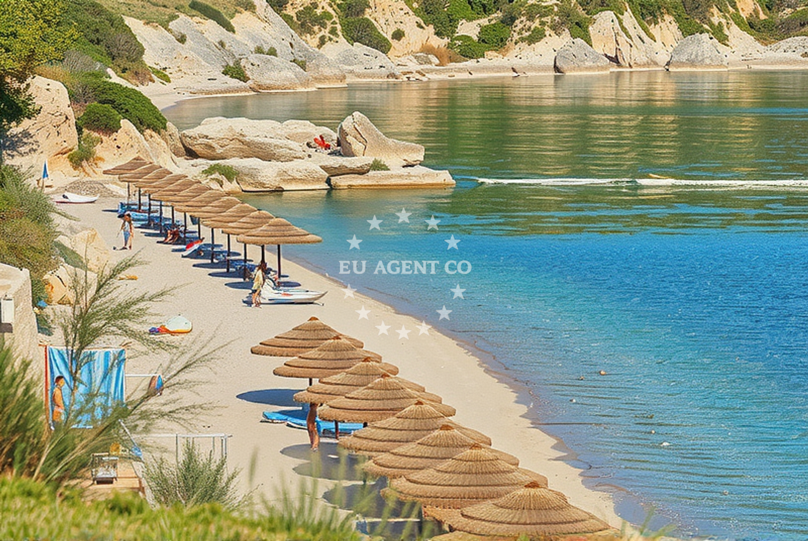 Additional view of Skrila beach in Stara Baska 1, Stara Baška