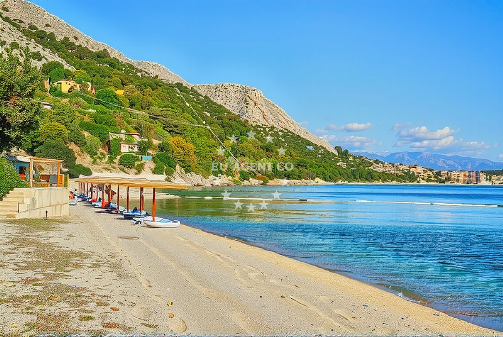 Additional view of Skrila beach in Stara Baska 1, Stara Baška