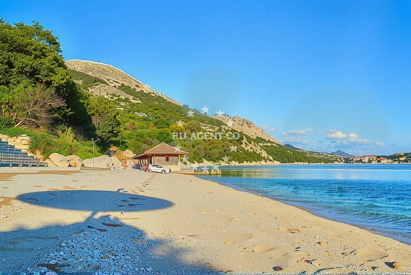 Additional view of Skrila beach in Stara Baska 1, Stara Baška