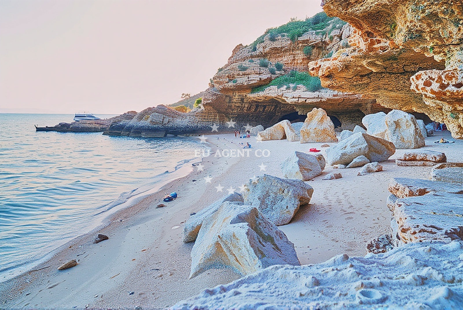 Additional view of Skrila beach in Stara Baska 1, Stara Baška