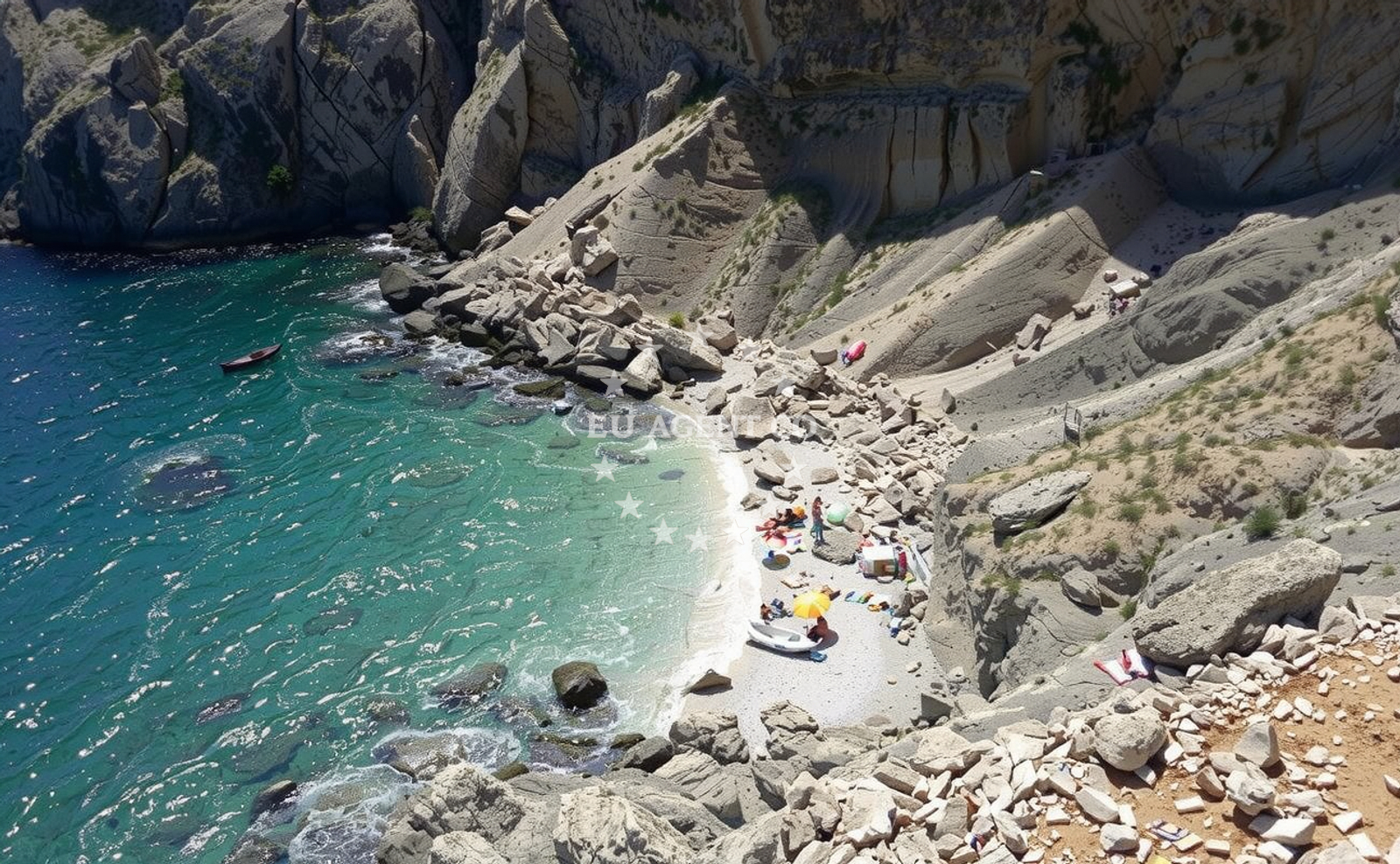Additional view of Skrinjica beach in Zarok 88, Baška