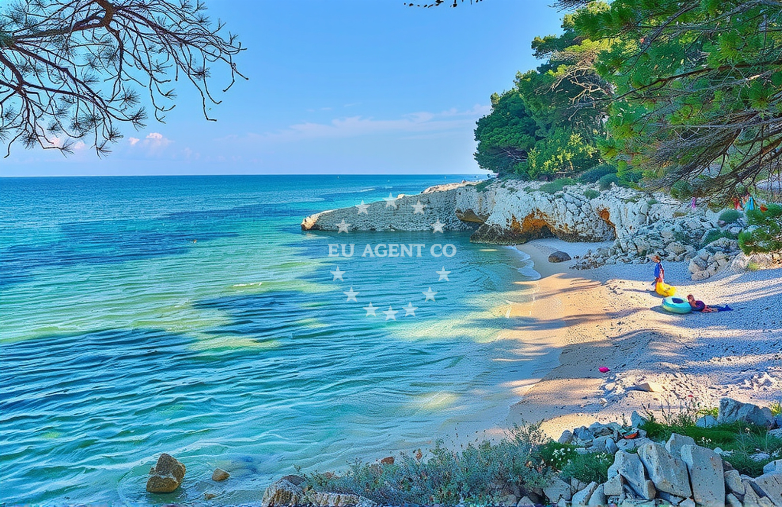 Additional view of Skvaranska: beaches and coves (1) in Skvaranska