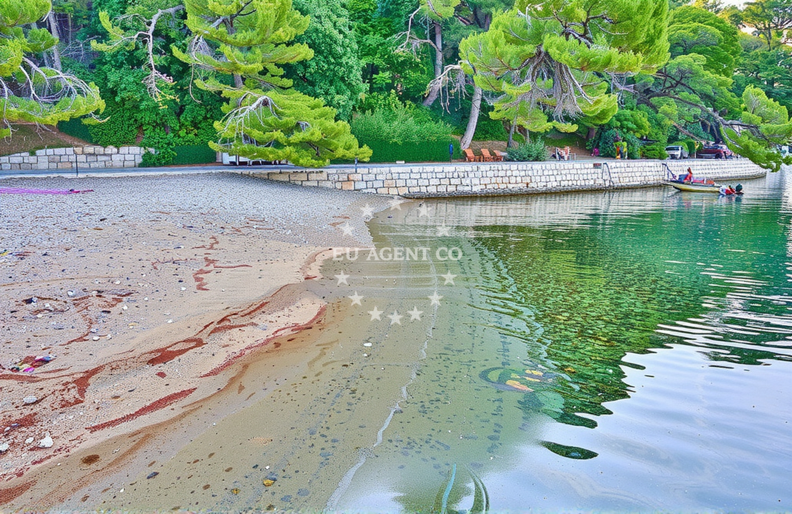 Additional view of Skver beach in Palit 235, Rab