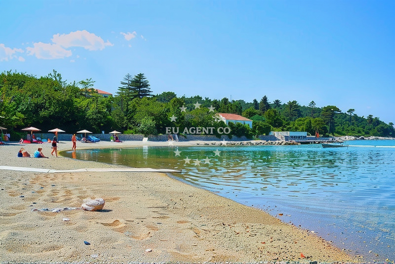 Additional view of Slamni Beach in Klimno 16e, Klimno