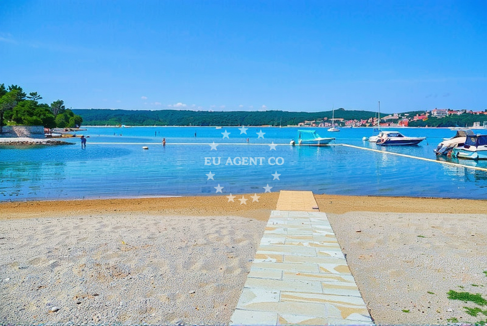 Additional view of Slamni Beach in Klimno 16e, Klimno