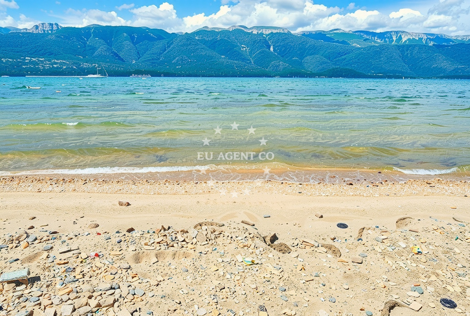 Beach facilities and surroundings at Slana (dog beach), Ražanac Beach in Slana (plaža za pse)