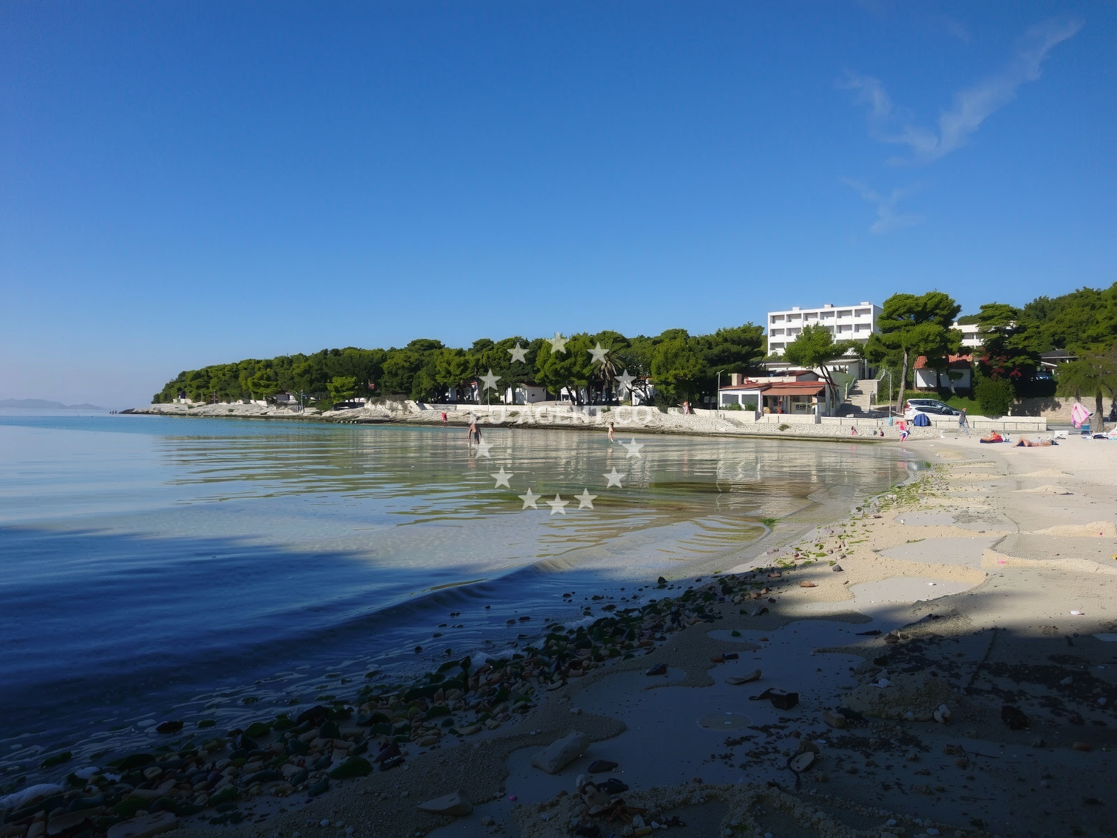 Additional view of Slanica beach in 36 Ulica Murterskih Brašćin, Murter