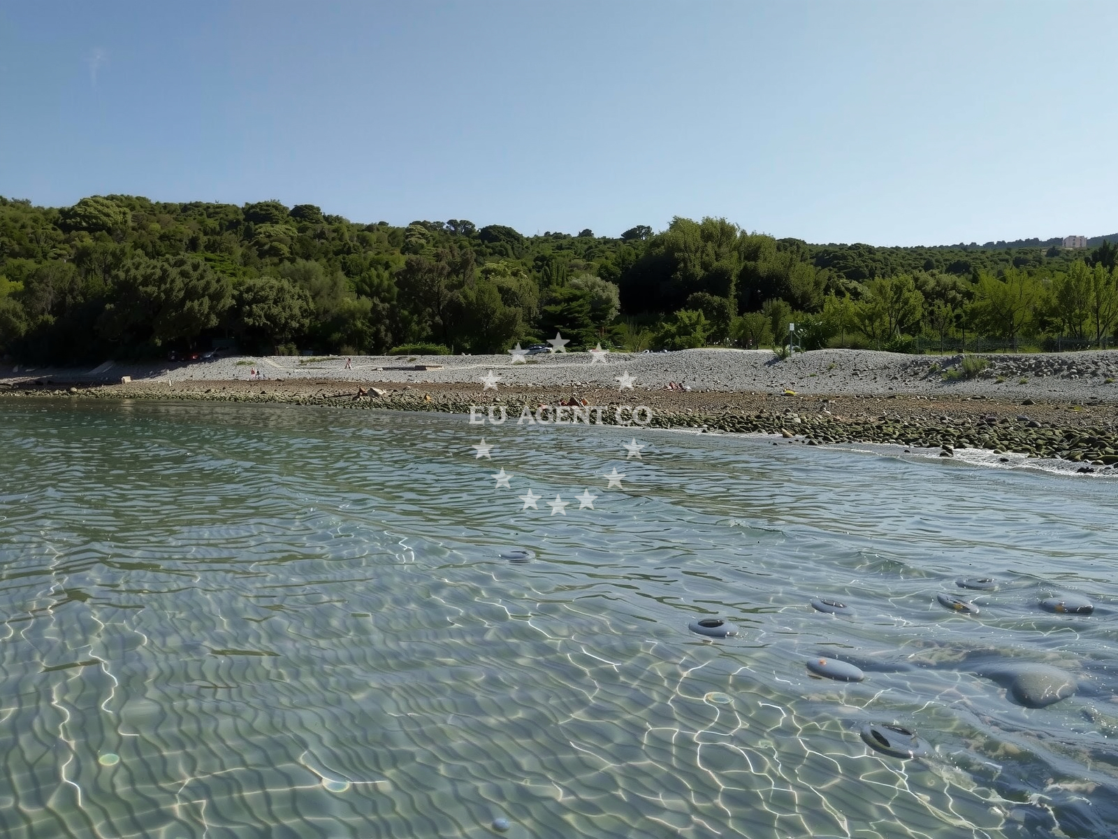 Sea and coastal view of Slatina Bay in Gager 239A, Jakišnica