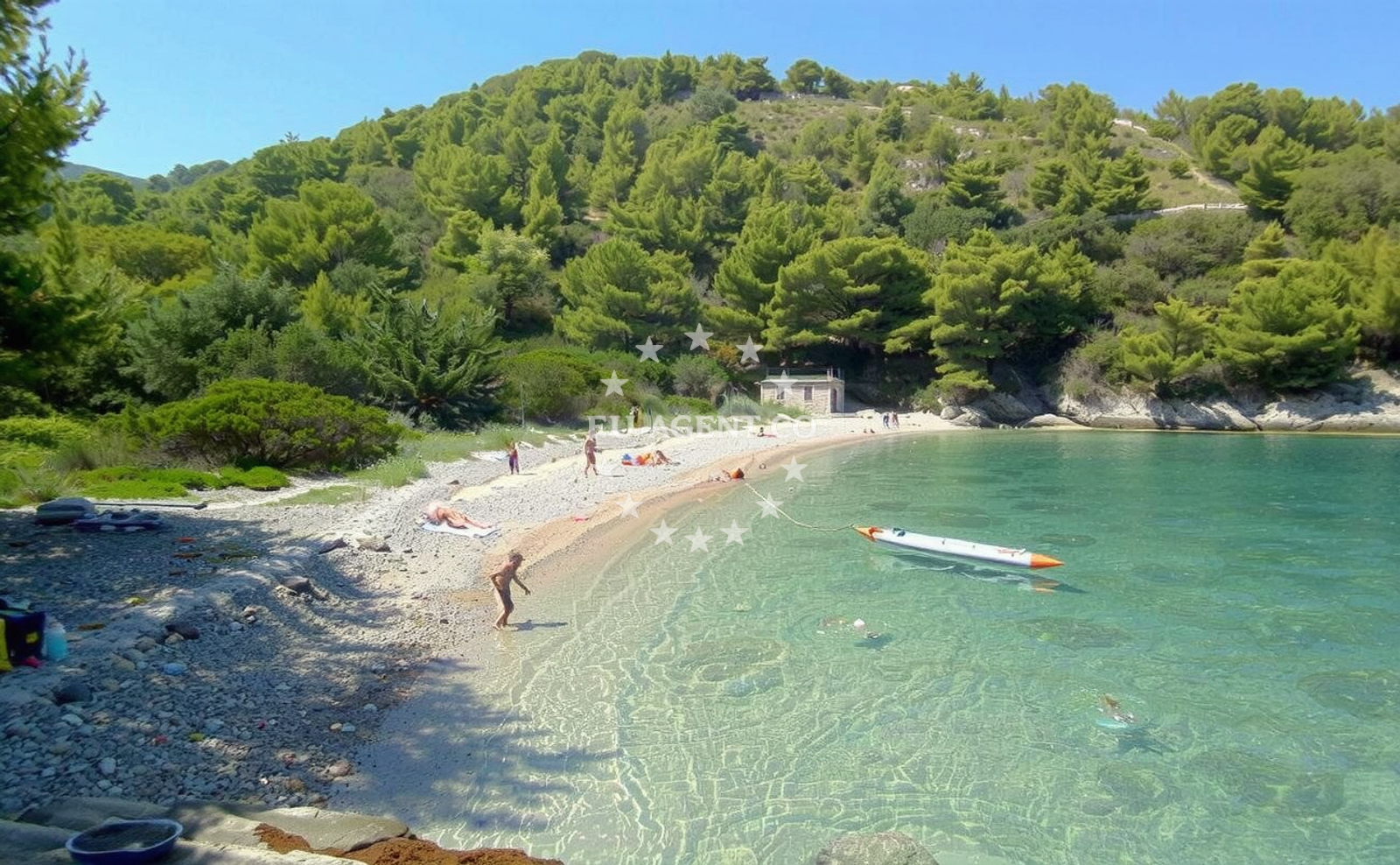 Additional view of Slatina Bay in dol 8, Vis