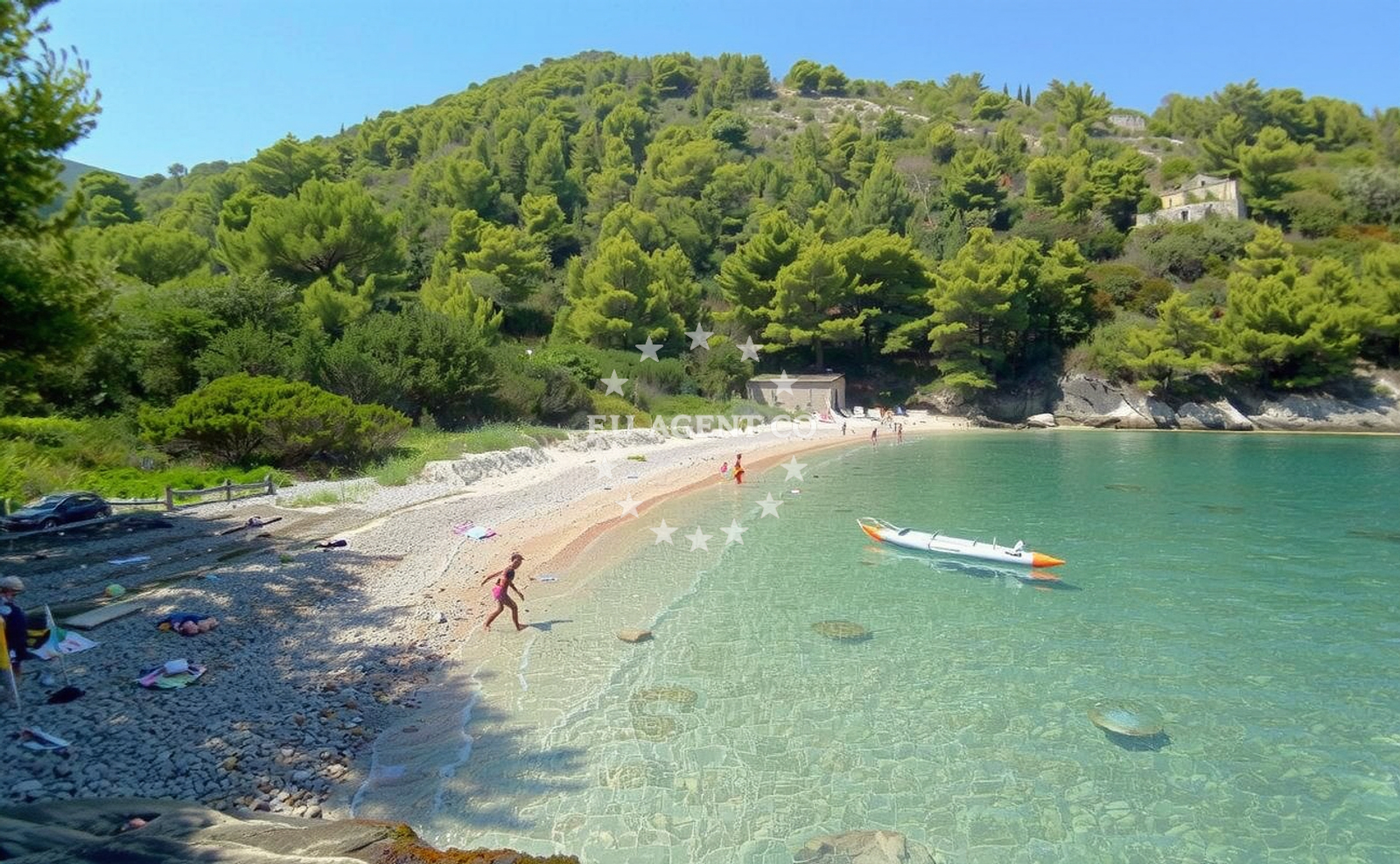 Additional view of Slatina Bay in dol 8, Vis
