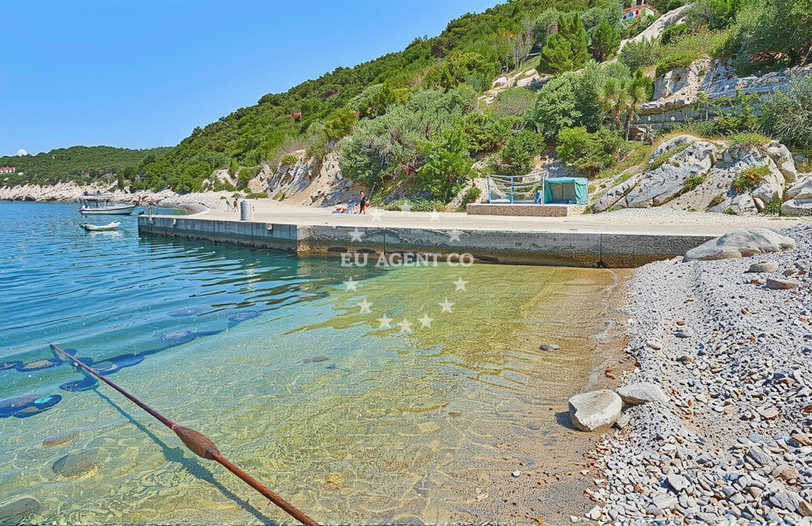 Additional view of Slatina Bay in dol 8, Vis