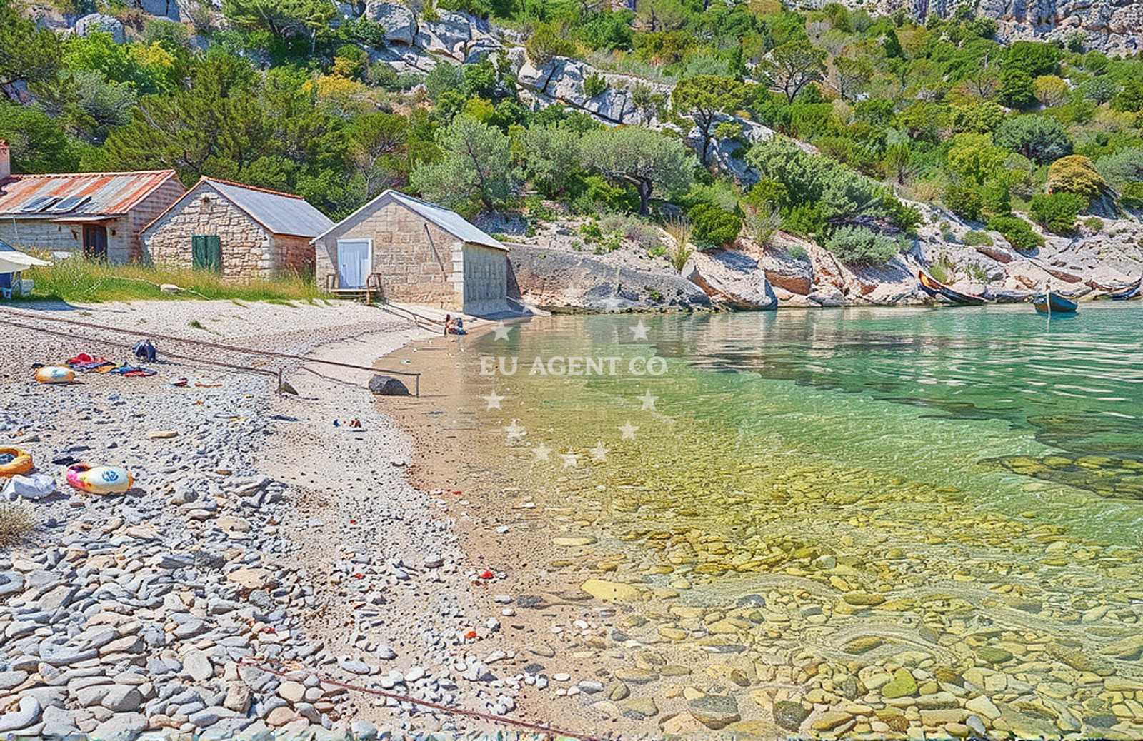 Additional view of Slatina Bay in dol 8, Vis