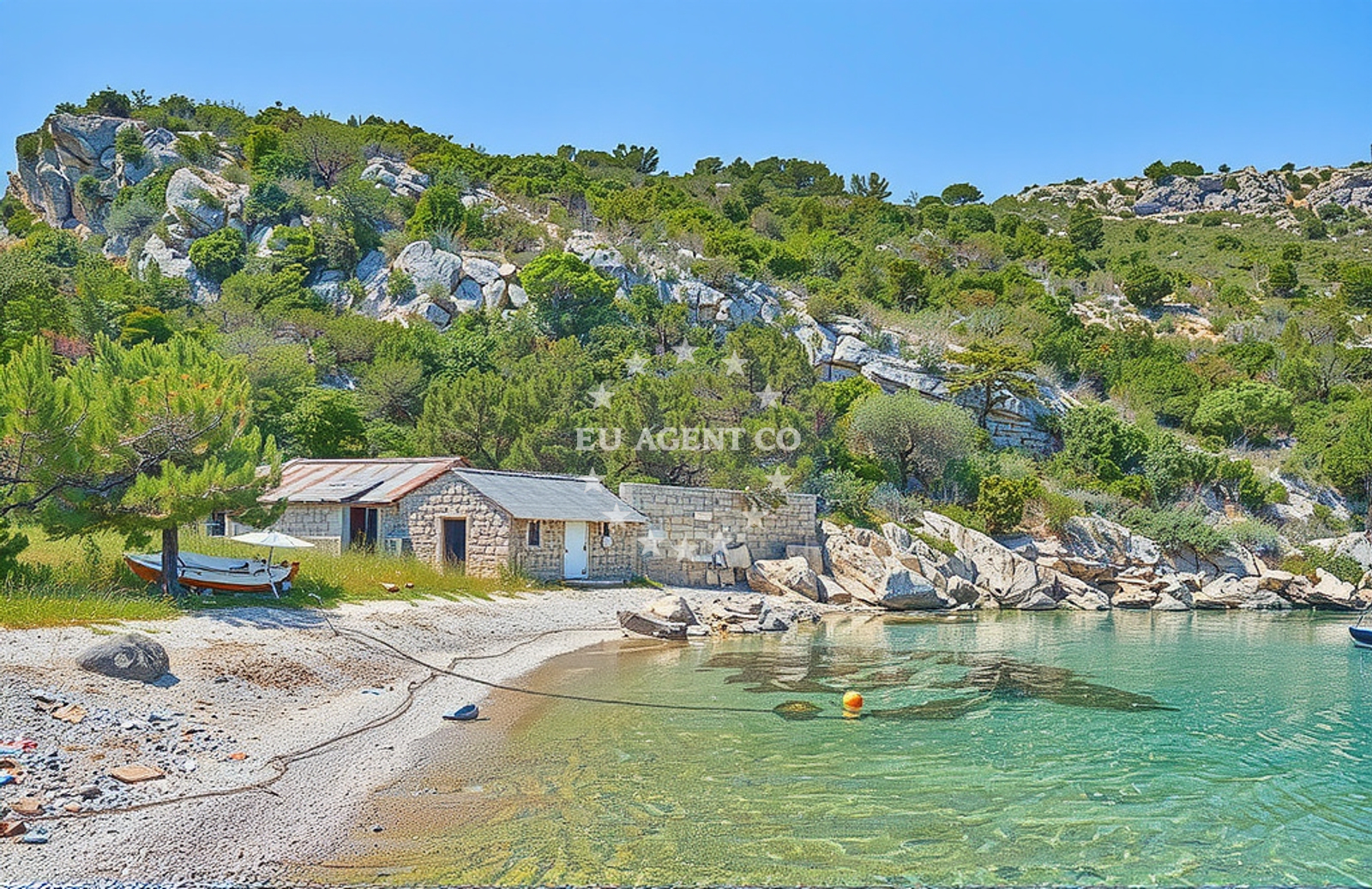 Additional view of Slatina Bay in dol 8, Vis