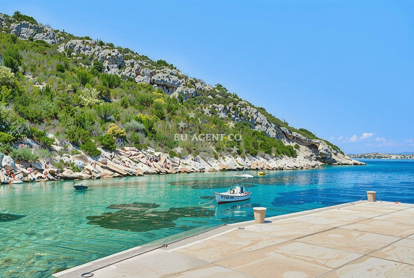 Additional view of Slatina Bay in dol 8, Vis