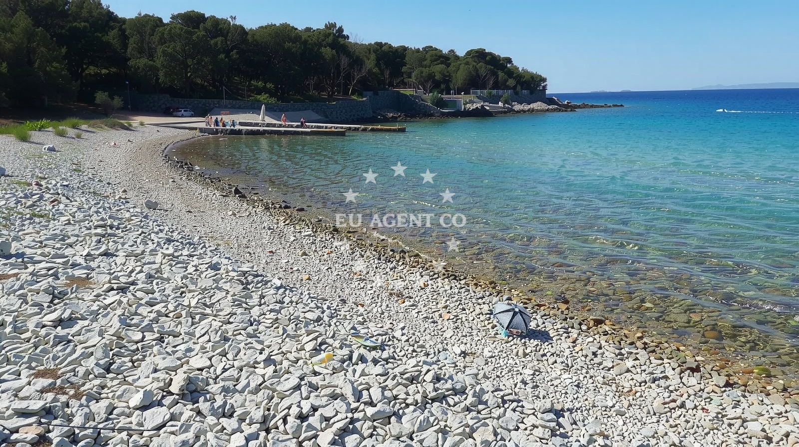 Overview of Slatina Bay II in 360 Jakišnica, Novalja