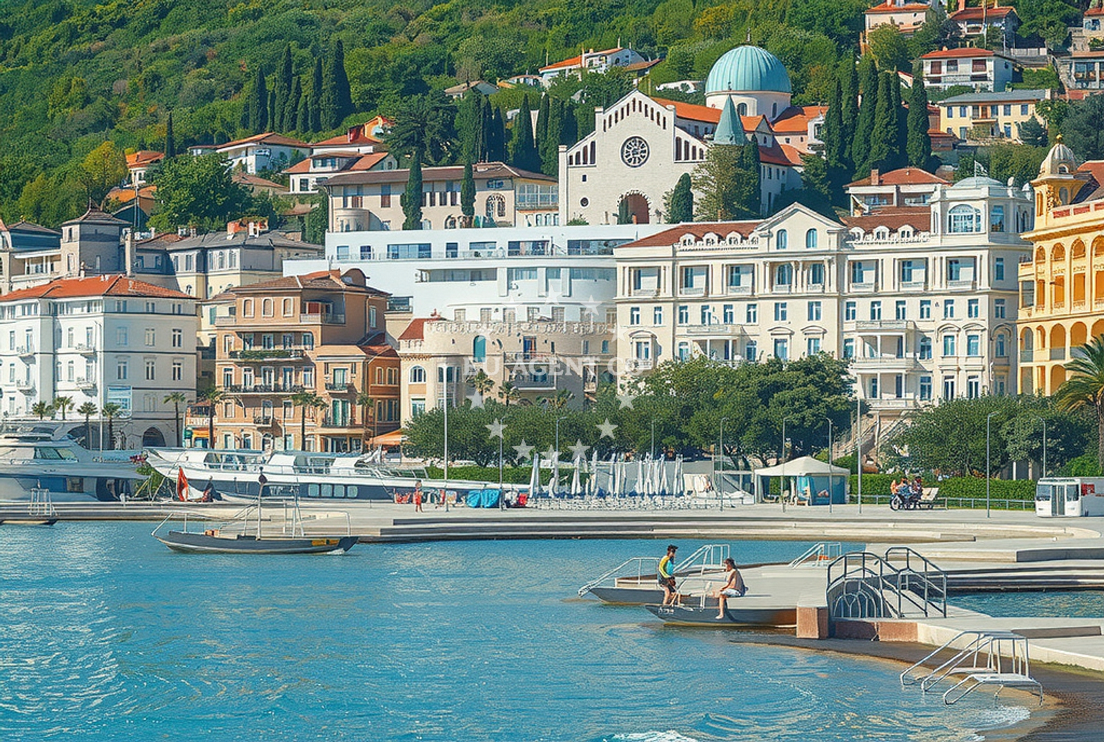 Additional view of Slatina beach in Ulica Maršala Tita 170 3rd floor, Opatija