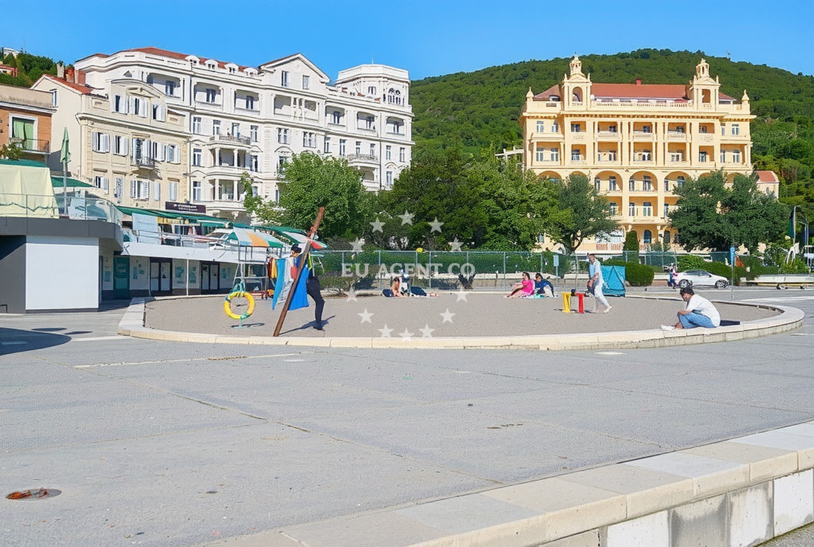Additional view of Slatina beach in Ulica Maršala Tita 170 3rd floor, Opatija