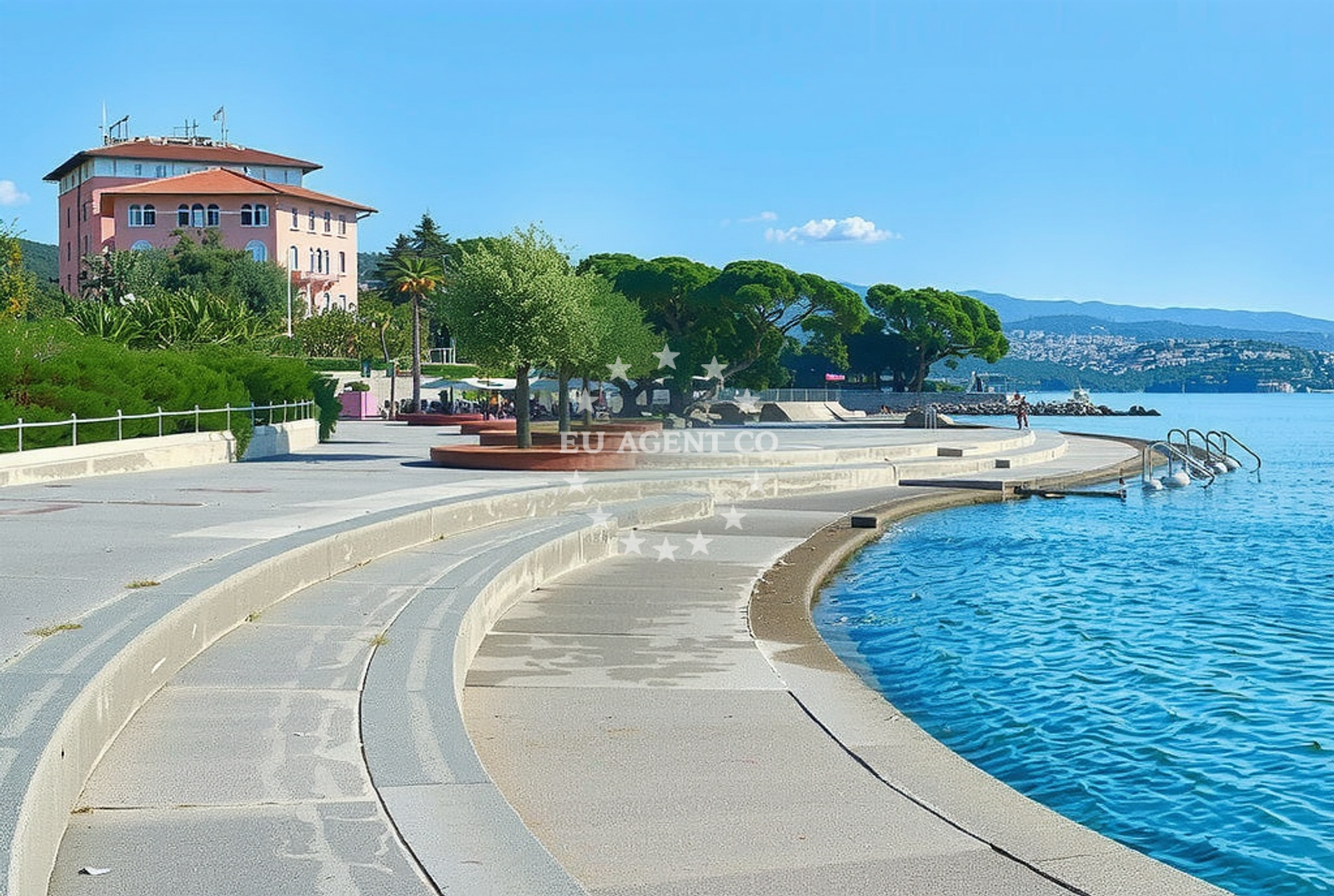 Additional view of Slatina beach in Ulica Maršala Tita 170 3rd floor, Opatija
