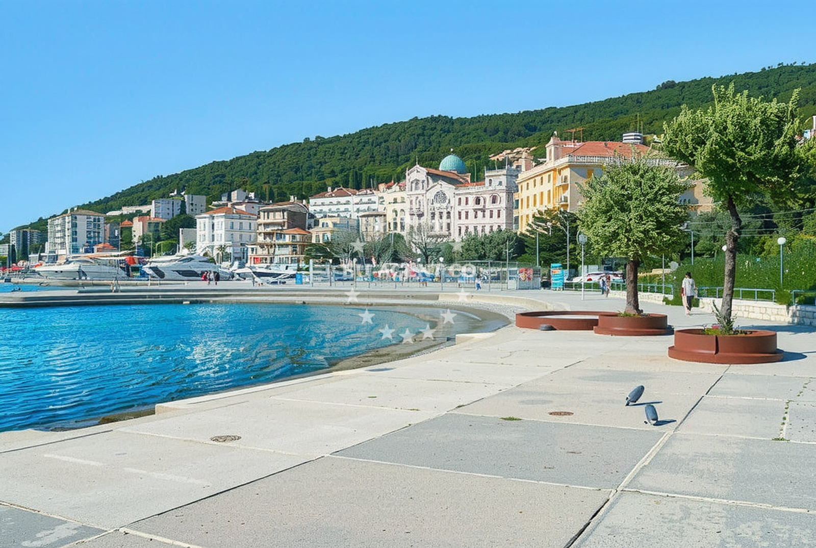 Additional view of Slatina beach in Ulica Maršala Tita 170 3rd floor, Opatija