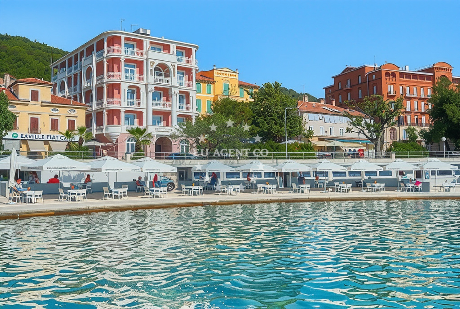 Additional view of Slatina beach in Ulica Maršala Tita 170 3rd floor, Opatija