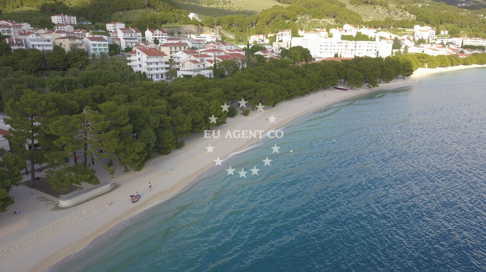 Additional view of Slatina beach in 77 Dračevice, Tučepi