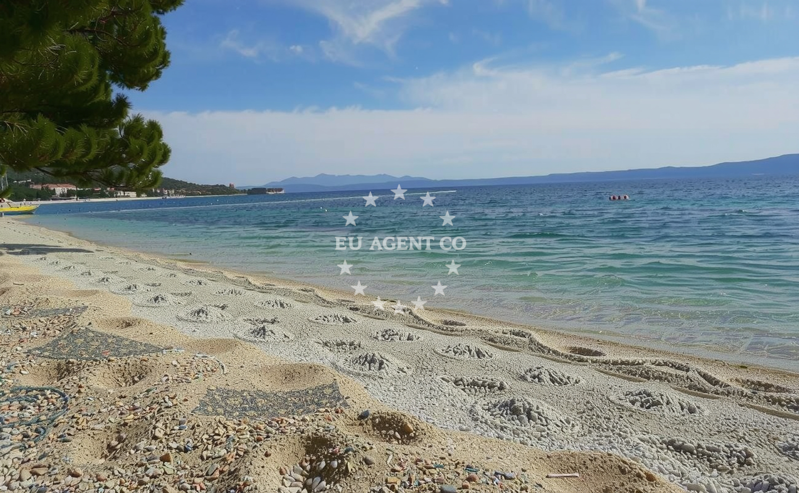 Additional view of Slatina beach in 77 Dračevice, Tučepi