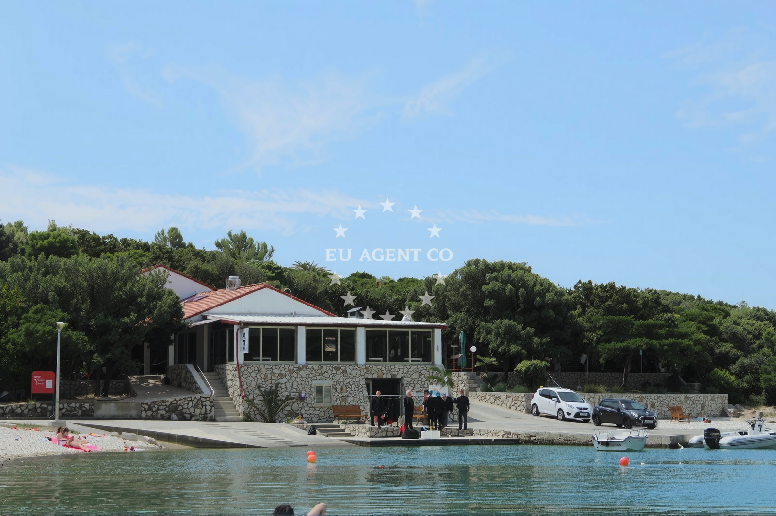 Additional view of Slatina beach in Martiniscica 19F , Martinšćica