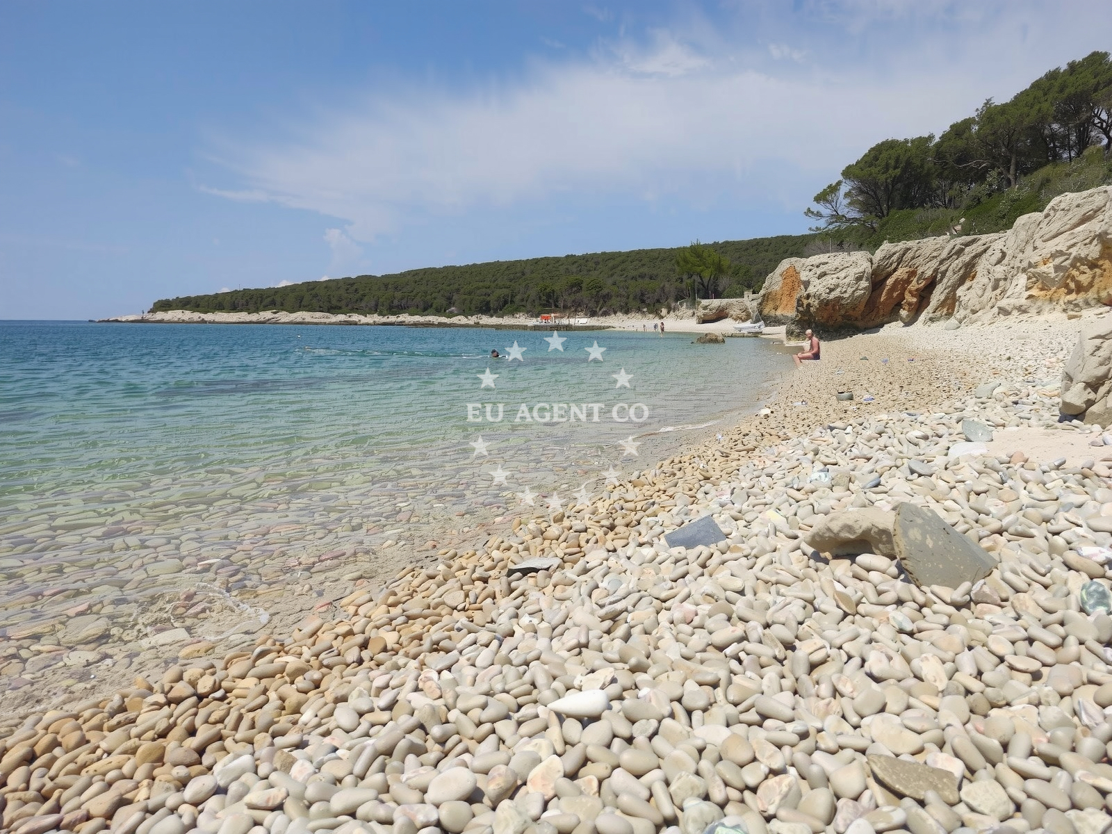 Additional view of Slatina beach in Martiniscica 19F , Martinšćica