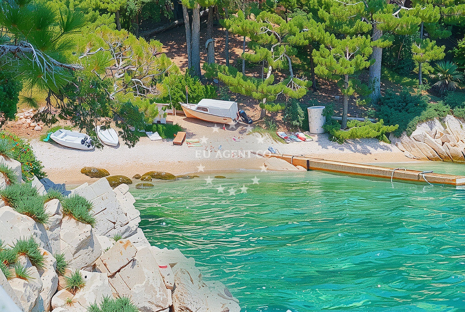 Additional view of Slatina beach in Put Zlatnog rata b.b., Bol