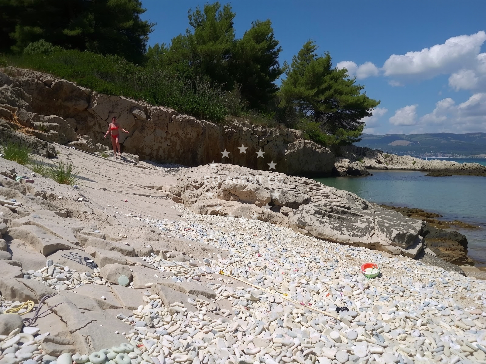 Additional view of Slatine beach in Put slatišćaka 12, Slatine