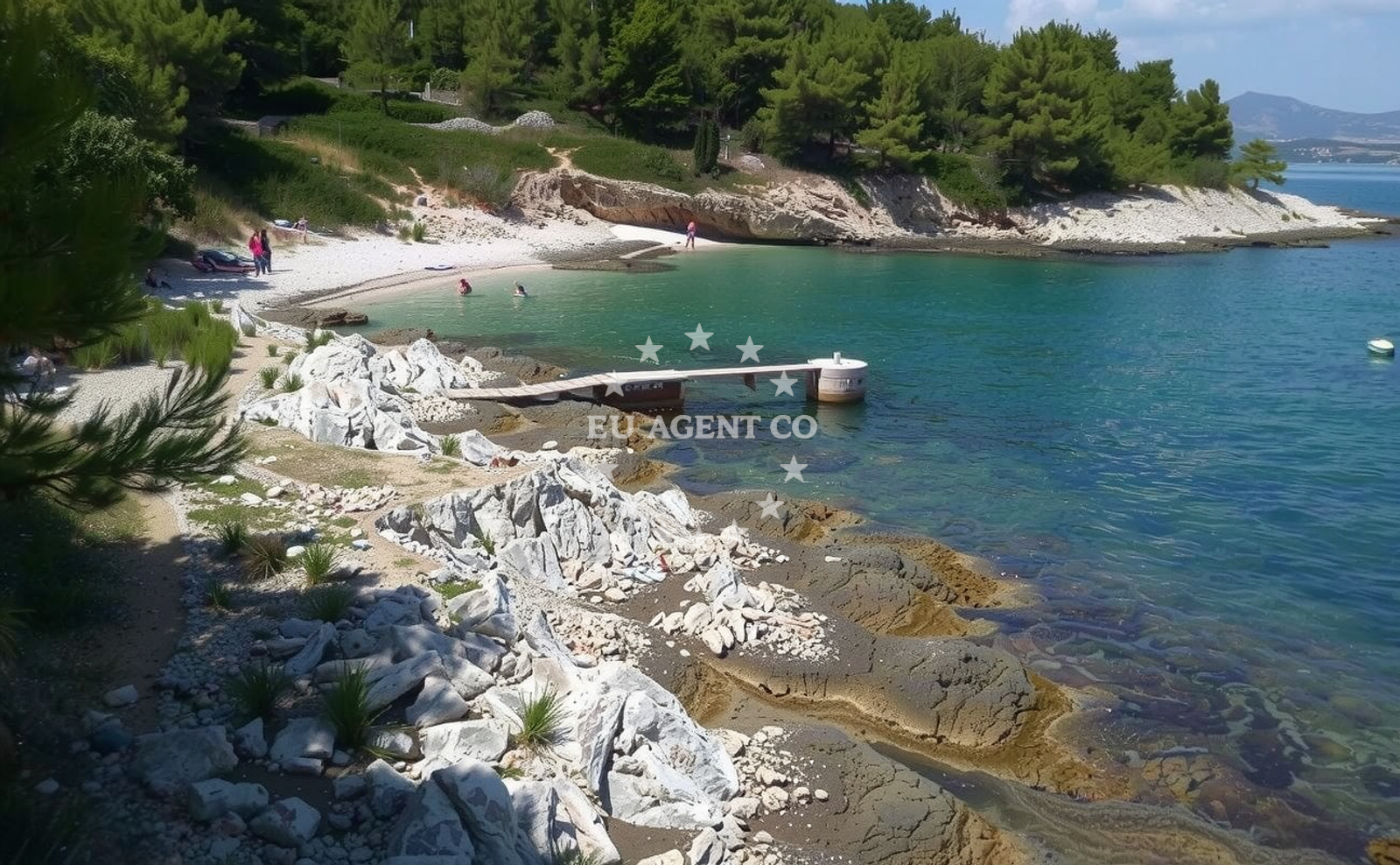 Additional view of Slatine beach in Put slatišćaka 12, Slatine