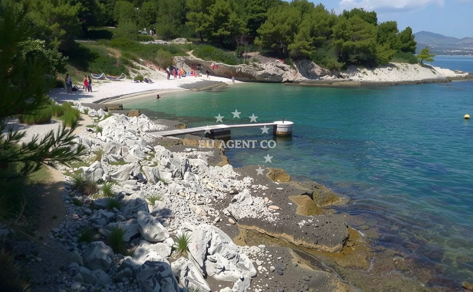 Additional view of Slatine beach in Put slatišćaka 12, Slatine