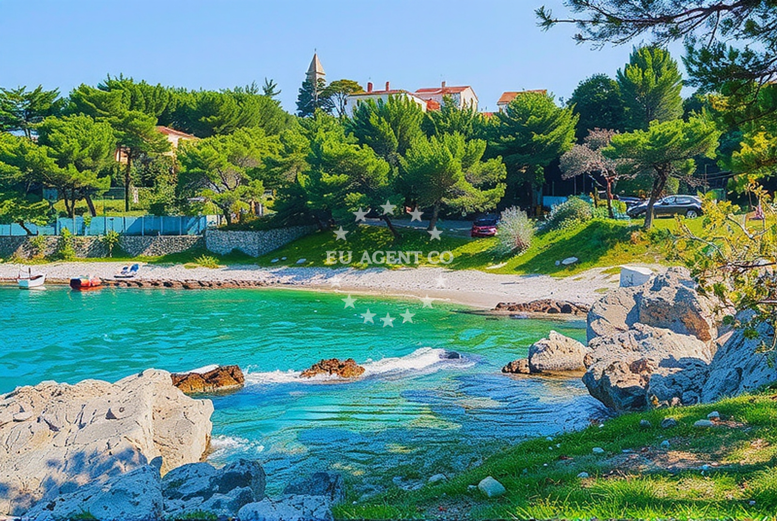 Additional view of Slatine beach in Put slatišćaka 12, Slatine