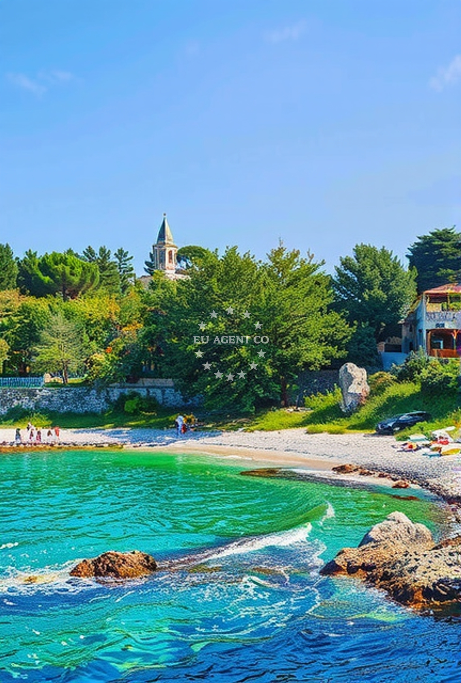 Additional view of Slatine beach in Put slatišćaka 12, Slatine