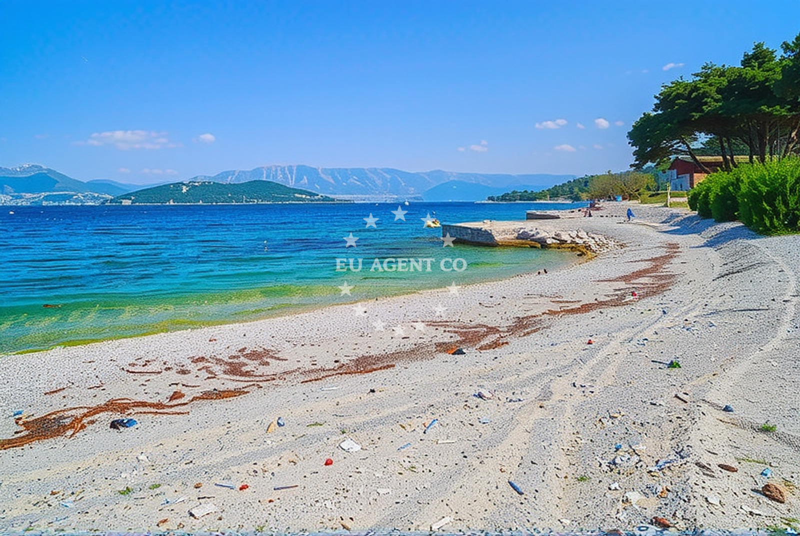 Shoreline and swimming area at Slatine (Čiovo): beaches and coves (15) in Slatine (Čiovo)