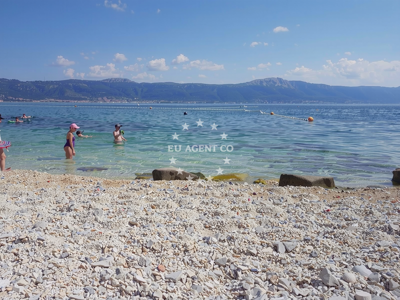 Additional view of Slatine II beach in 21 Trogirska, Slatine