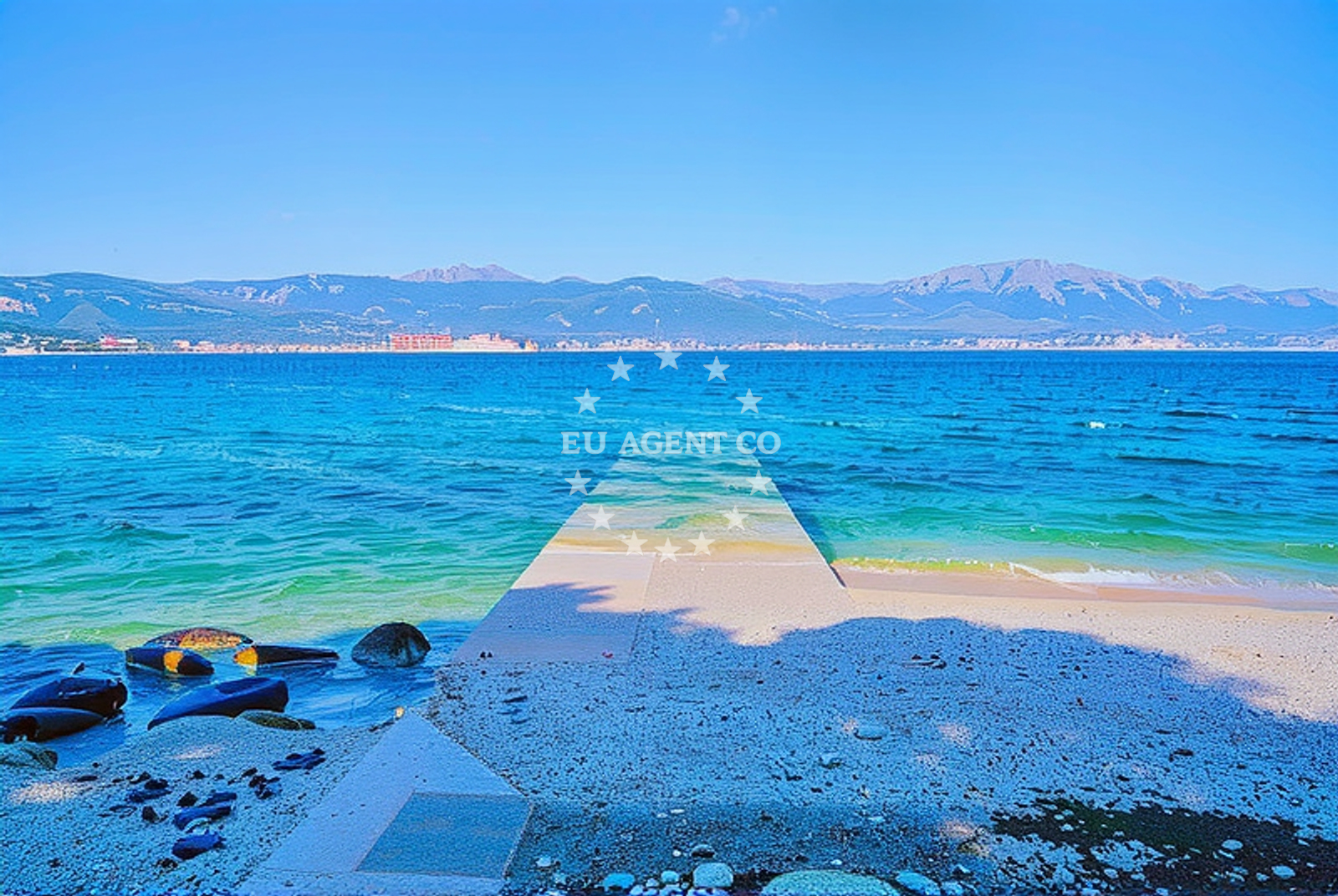 Additional view of Slatine II beach in 21 Trogirska, Slatine