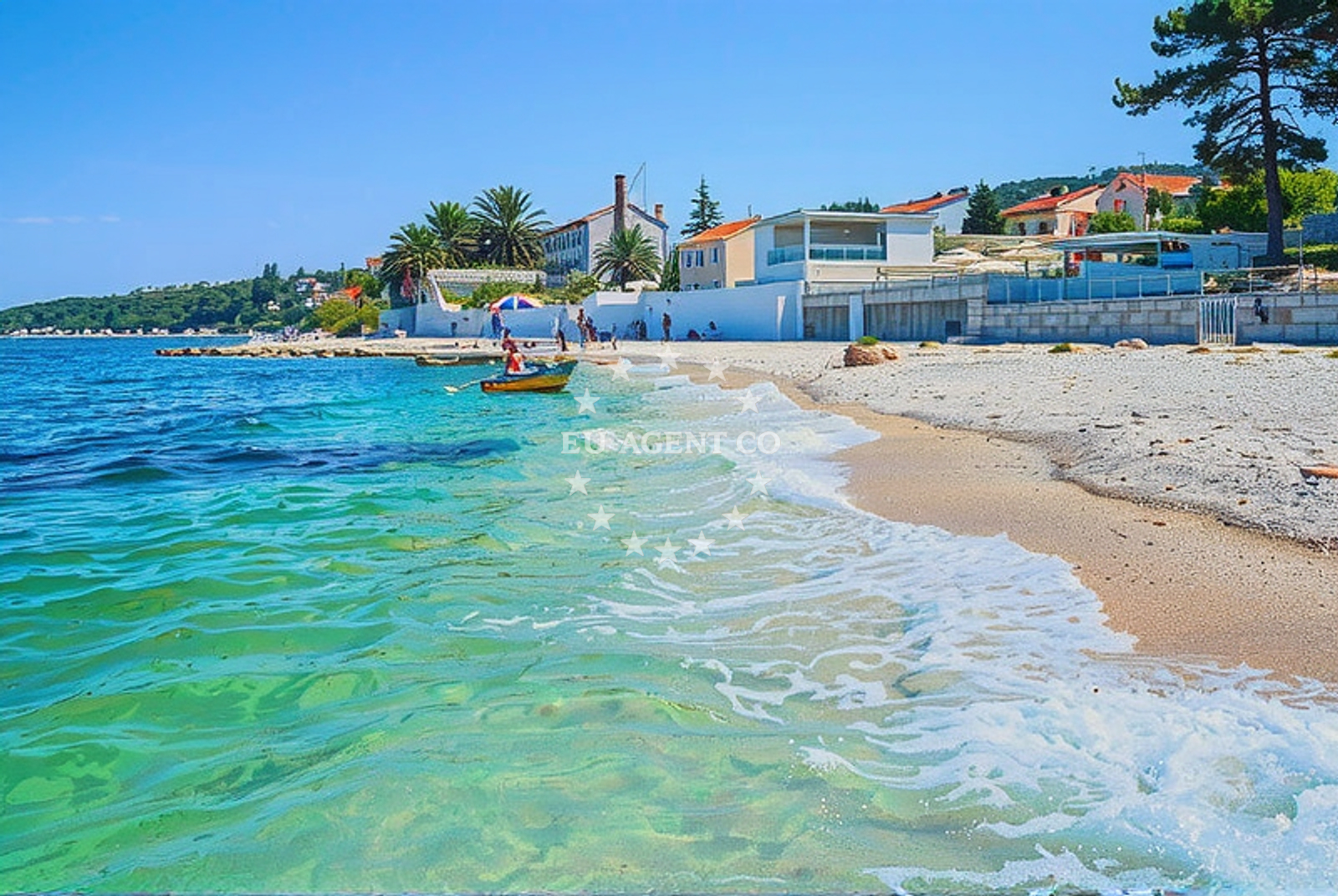 Additional view of Slatine II beach in 21 Trogirska, Slatine